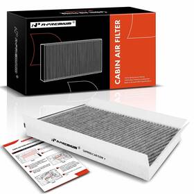 Apca4662 A-premium Cabin Air Filter With Activated Carbon Compatible 7.5 Inch X 13.3 1