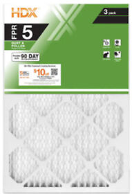 Hdx3p5-011425 Ac Hdx 14x25x1 Air Filter Standard Pleated Fpr 5 3-pack