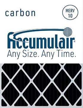 Accumulair 844359022302 18x18x1 Actual Size Carbon Odor Block 1-inch Filter