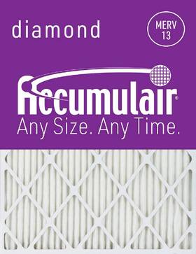Accumulair 886566064928 Diamond 16x24x1 15.5x23.5 Merv 13 Air Filter/furnace Filter