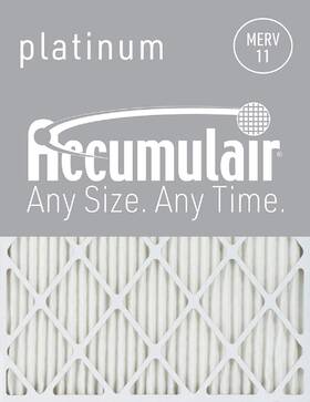 Accumulair 886566136069 Platinum 16x25x1 15.75x24.75 Merv 11 Air Filter/furnace Filters 6