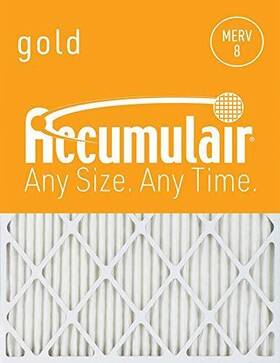 Accumulair 886566289239 Gold 16x19x1 High-efficiency Pleated Ac/furnace Air Filter 8 Pack-2