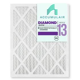Fd17.5x23.5x4n Accumulair 6 Diamond 17.5x23.5x4 Merv 13 Air/furnace Filters Pack