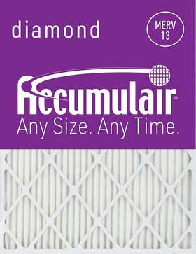 Accumulair Fd20x25x2 6 Diamond 20x25x2 Merv 13 Air/furnace Filters Pack