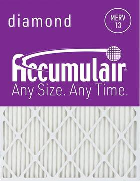 Accumulair Fd20x25x4 2 Diamond 20x25x4 Merv 13 Air/furnace Filters Pack