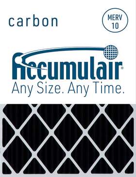 Fo12.75x21x2a Accumulair 4 Carbon 12.75x21x2 Merv 8 Odor Eliminating Air Filter Pack
