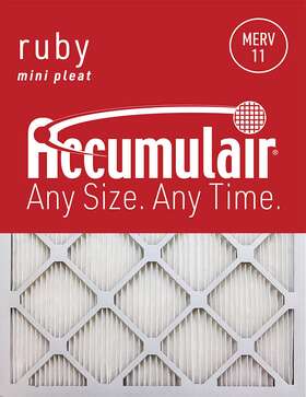 Fr18x18 Accumulair 4 18x18x1 17.5 X Ruby 1-inch Filter Merv 11 Pack