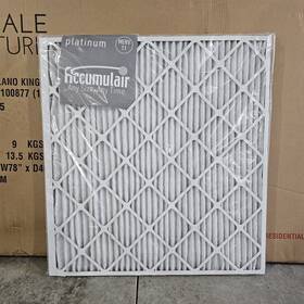 Fz28x30x1 Accumulair 28x30x1 - Merv 11 Pack Of 6 Custom Furnace Air Filters Please Read