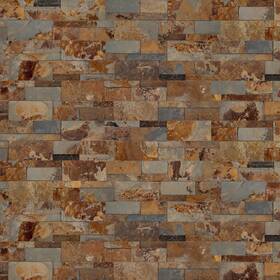 Akplpssigo9x24f-ca Ackland Akplps9x24f-ca 9 Inch X 24 Slate Hardscape Wall Tile - Sierra Gold