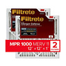 Ad10-2pk-1e Filtrete Ac Furnace Air Filter Mpr Micro Allergen 638060187791