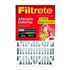Adp02-2pk-2 Filtrete Micro Allergen Defense Deep Pleat Ac Furnace Air Filter