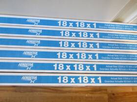 Aerostar 192212002627 18x18x1 Merv 8 Ac Furnace Air Filter 6 Pack Usa