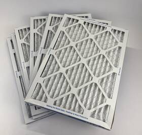 Aerostar 192212012855 14x20x1 Merv 11 Pleated Air Filter Ac Furnace 6 Pack