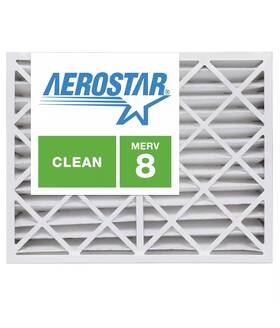 Aerostar 192212038497 16x20x4 Slim 15 1/2 Inch X 19 3 3/4 Merv 8 1pk
