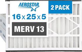 229990-105 Aerostar 192212038541 16x25x5 13 Ac Hvac For Trion Air Bear 2 Pack Actual Size 15 5/