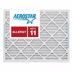 Aerostar 192212039371 16 1/2 X 21 1 Merv 11 Furnace Air Filter 6 Pack