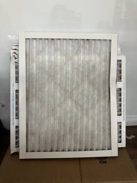 Aerostar 192212040292 16x20x1 Merv 8 Furnace Air Filter 6 Pack
