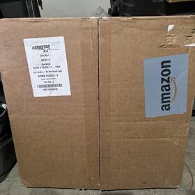 Aerostar 709257243818 20x20x1 Ac And Furnace Air Filter By - Merv 8 Box Of 12 4-pack