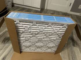 Aerostar 986755456999 20x25x1 Merv 13 Pleated Air Filter Ac Furnace 6 Pack