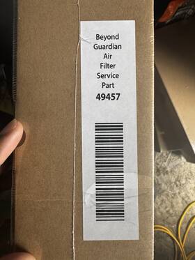 49457 Aerus Replacement Tio2 Treated Filter Lux Guardian Air Purifier Beyond #