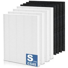 1712-00 Aerzva C545-8 8 Pack C545 Hepa Filter S With Winix Air Purifier Replaces Part
