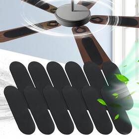 Aesokone 762736419678 12 Pack Activated Carbon Ceiling Fan Filters Transform Your Into A Powerf