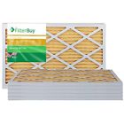 Afb12x24x1m11pk6 Filterbuy Merv Pleated Ac Furnace Air Filter Pack Of Filters