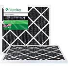 Afb18x20x1oepk2 Filterbuy Allergen Odor Eliminator Merv Pleated Ac Furnace