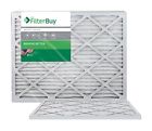 Afb18x25x1m8pk2 Filterbuy Merv Pleated Ac Furnace Air Filter Pack Of Filters