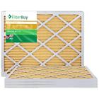 Afb20x23x1m11pk4 Merv Pleated Ac Furnace Air Filter Pack Filters Gold