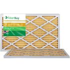 Afb24x30x1m11pk2 Afb Gold Merv Pleated Ac Furnace Air Pack Of In