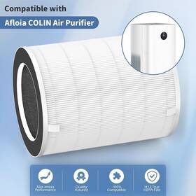 X0041a0bt1 Afloia Replacement True Hepa Filter Compatible With Colin Air Purifier 360 New