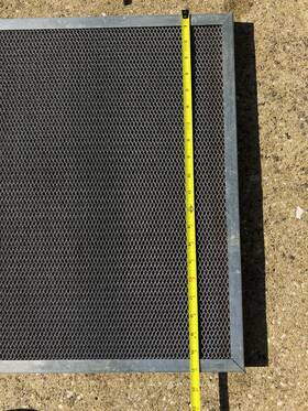 237258 Air-care Used 21-in W X 20-in L 1-in Washable Merv 8 Electrostatic Filter