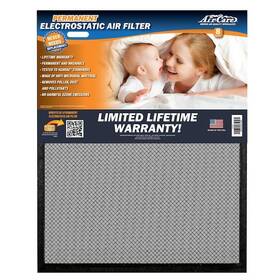 Air-care 850040074086 12 Inch X 30 1 Flexible Permanent Washable Filter Merv 8