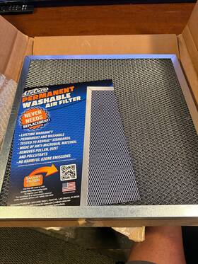 Air-care 850040074161 16 Inch X 24 1 Flexible Permanent Washable Filter