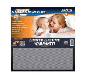 Air-care 850040074246 20 Inch X 1 Flexible Permanent Washable Filter Merv 8