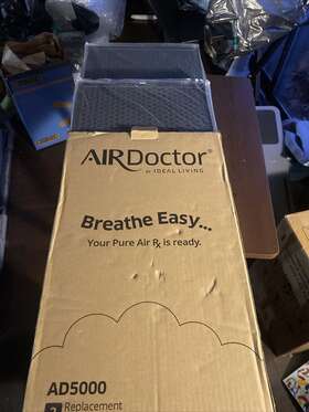 Adf5006 Air Doctor Ad5000 Breathe Easy Replacement Carbon Filters - Fits