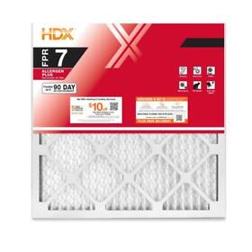 Hdx1p7-013030 Air Filter Fpr 7 Allergen Plus Pleated 30 X 1 Electrostatic White