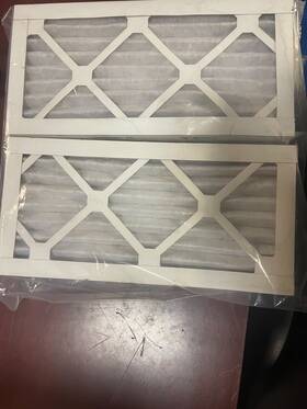 2ejz6 Air Handler - Filters #2ejz6 Lot Of 8