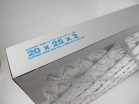 2ekj7 Air Handler Pleated Filter 20x25x2 Merv 13 Case Of 20 New