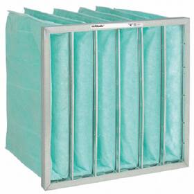 2jvh8 Air Handler Pocket Bag Filter Synthetic 20 X 12 Inch Galv. Frame
