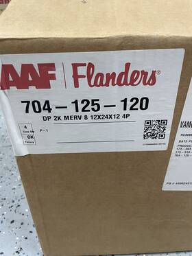 704-125-120 Air Handler Pocket Filter 12x24x12 Bag Qty 4 Merv 8 2jjuw4