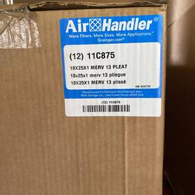 Air Handler 709257240602 18x25x1 Ac And Furnace Filter By Aerostar - Merv 13 Box Of 12