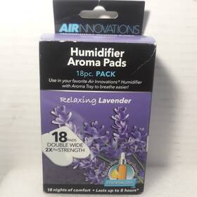Air Innovations 180104008703 Aroma Pads 18 Pack Essential Oil Humidifier Refills Lavender