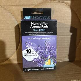 Ap01-lavender Air Innovations 18 Pack Essential Oil Humidifier Aromatherapy Refills Lavender