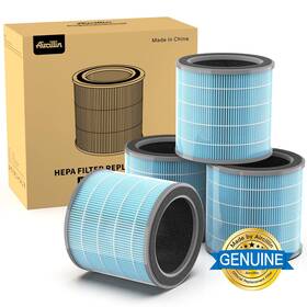 Ap070b Aircillin Ap070a/ap070b 4 Pack Air Purifier Replacement Filters For Ap070a Hepa Carbon