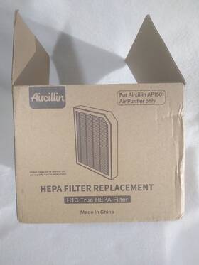 Ap1501 Aircillin Replacement Filters 6-pack H13 True Hepa Activated Charcoal