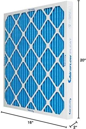 Airflow Products Afp2000-16202 16x20x2 Merv 10 Pleated Home A/c Furnace Air Filter 12-pack Open Box