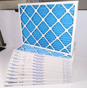 Afp2000-18241 Airflow Products Lot Of 12 Pleat Merv 10 18x24x1 Air Filter