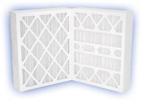 0446404 Airguard 20x25x4 19-1/2x24-1/2 Dp Green 13 Pleated Panel Filter Merv 4-pack